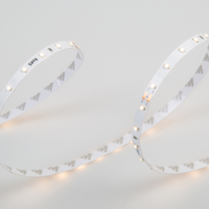 Светодиодная лента LUX, 3528, 60 LED/м, 4,8 Вт/м, 24В, IP33, Теплый белый (2700K), DSG360-24-WW-33