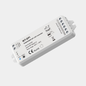 Контроллер RGB SPI для светодиодной ленты с Wi-Fi Tuya, 12–24В, IP20, WT-SPI