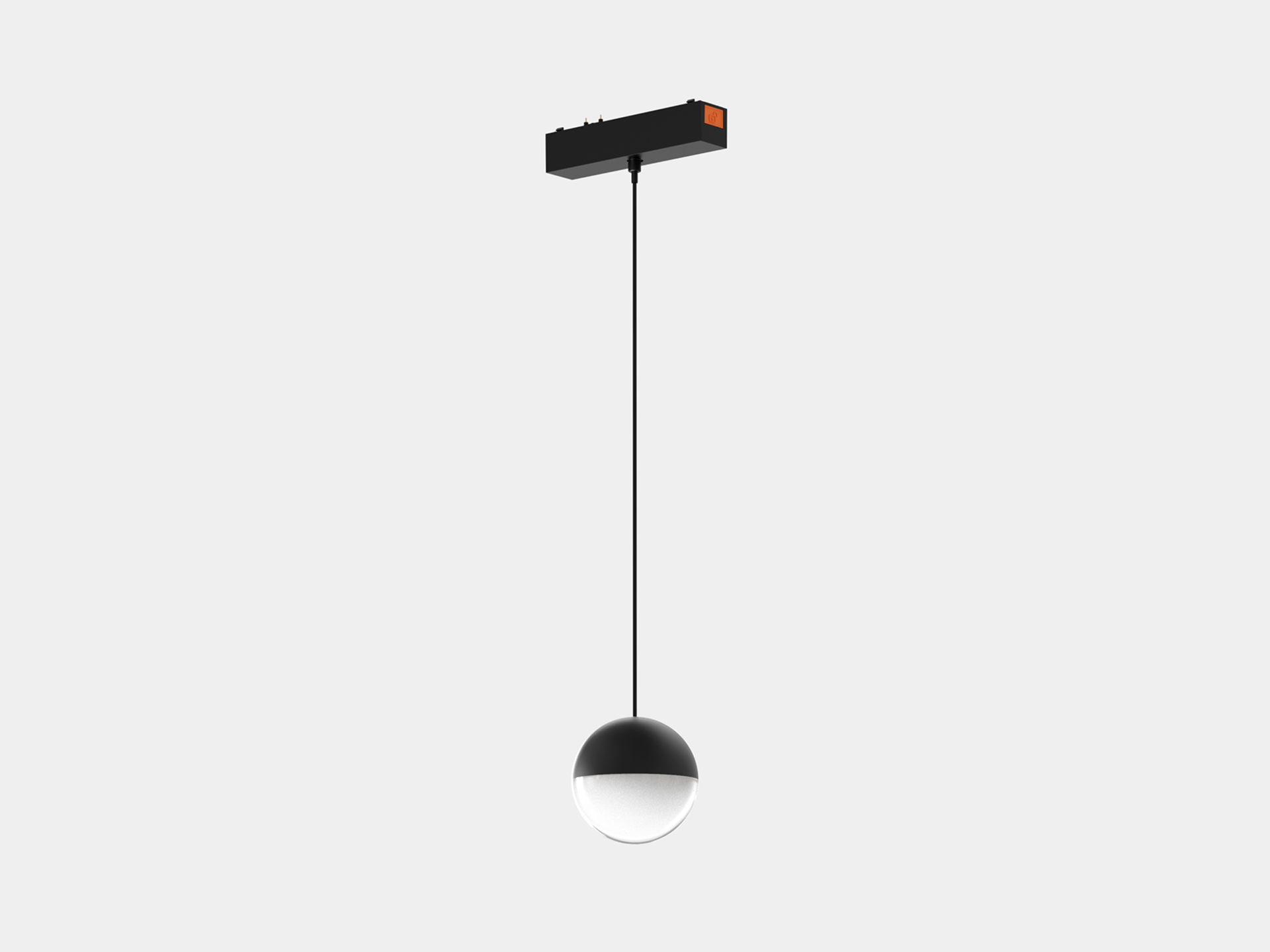 Светильник трековый SLIM, 48В 6W черный 2700-6000К, SL-SLIM-SFBL-6-CCT