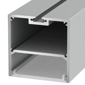 Алюминиевый профиль Design LED LS 5050, 1000 мм, черный