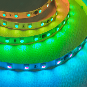 SPI RGB 24В IP20 12Вт/м 60 LED/м SMD5050 WS2811 SWG5PT60-24-12-WS2811RGB