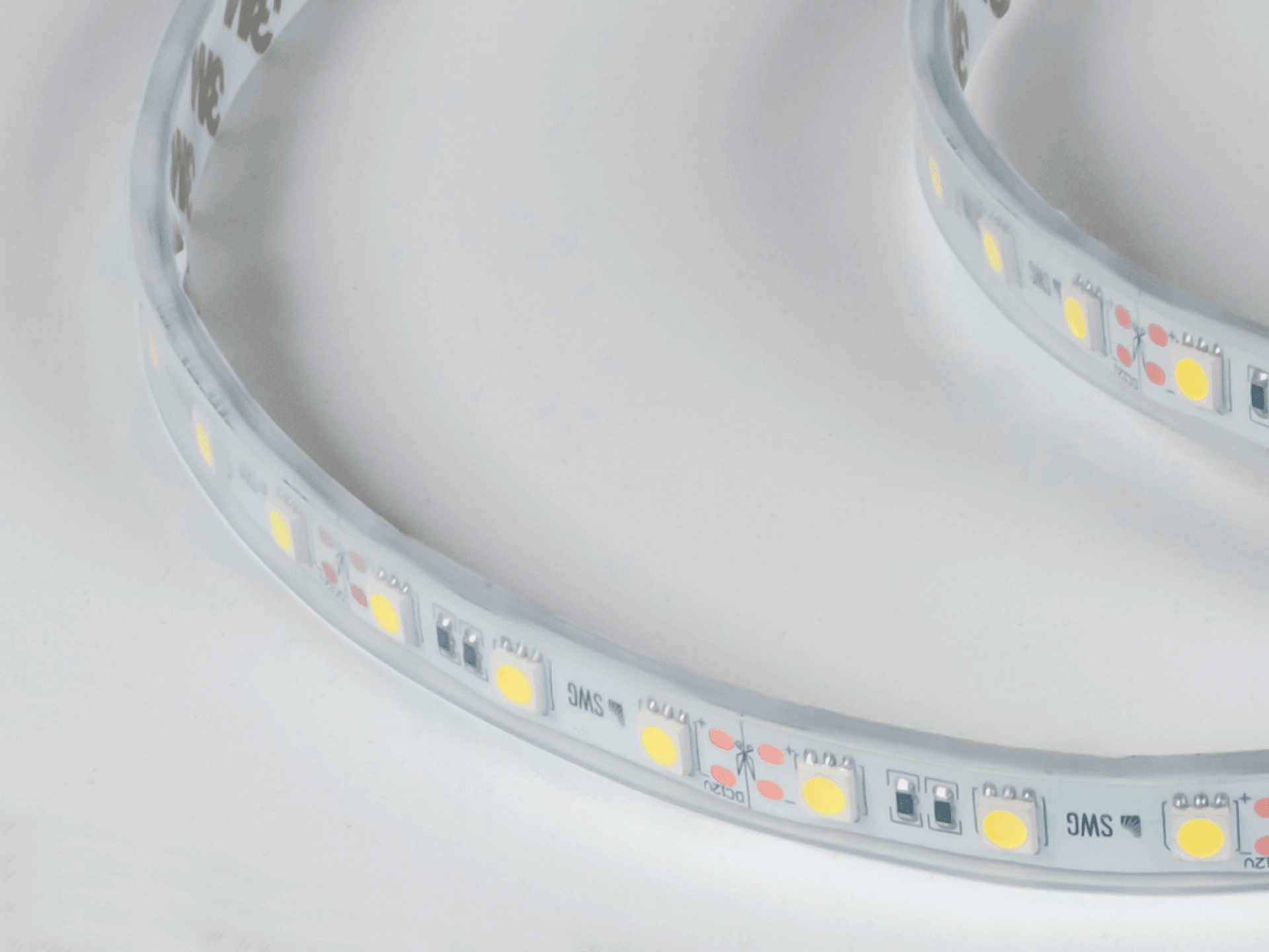 Светодиодная лента 5050, 60 LED/м, 14,4 Вт/м, 12В , IP66, Цвет: Ультра холодный белый, SWG560-12-14.4-UW-66-M — изображение 3