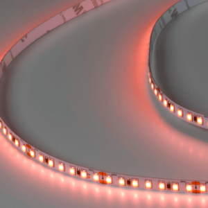 Светодиодная лента LUX для мясных продуктов, 2835, 140 LED/м, 14,4 Вт/м, 24В, IP33, Теплый белый (1800-2000K), DSG2140-24-MT-33