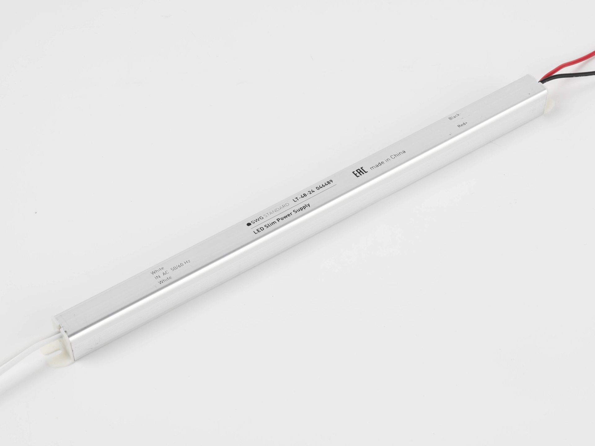 Блок питания сверxтонкий для светодиодных лент, 48W, 24V, LT-48-24