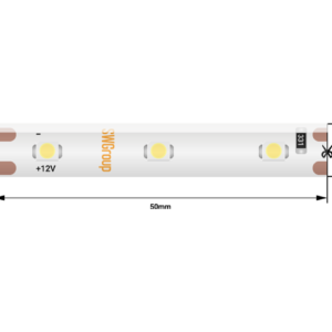Светодиодная лента 3528, 60 LED/м, 4,8 Вт/м, 12В , IP20, Цвет: Красный, SWG360-12-4.8-R-M