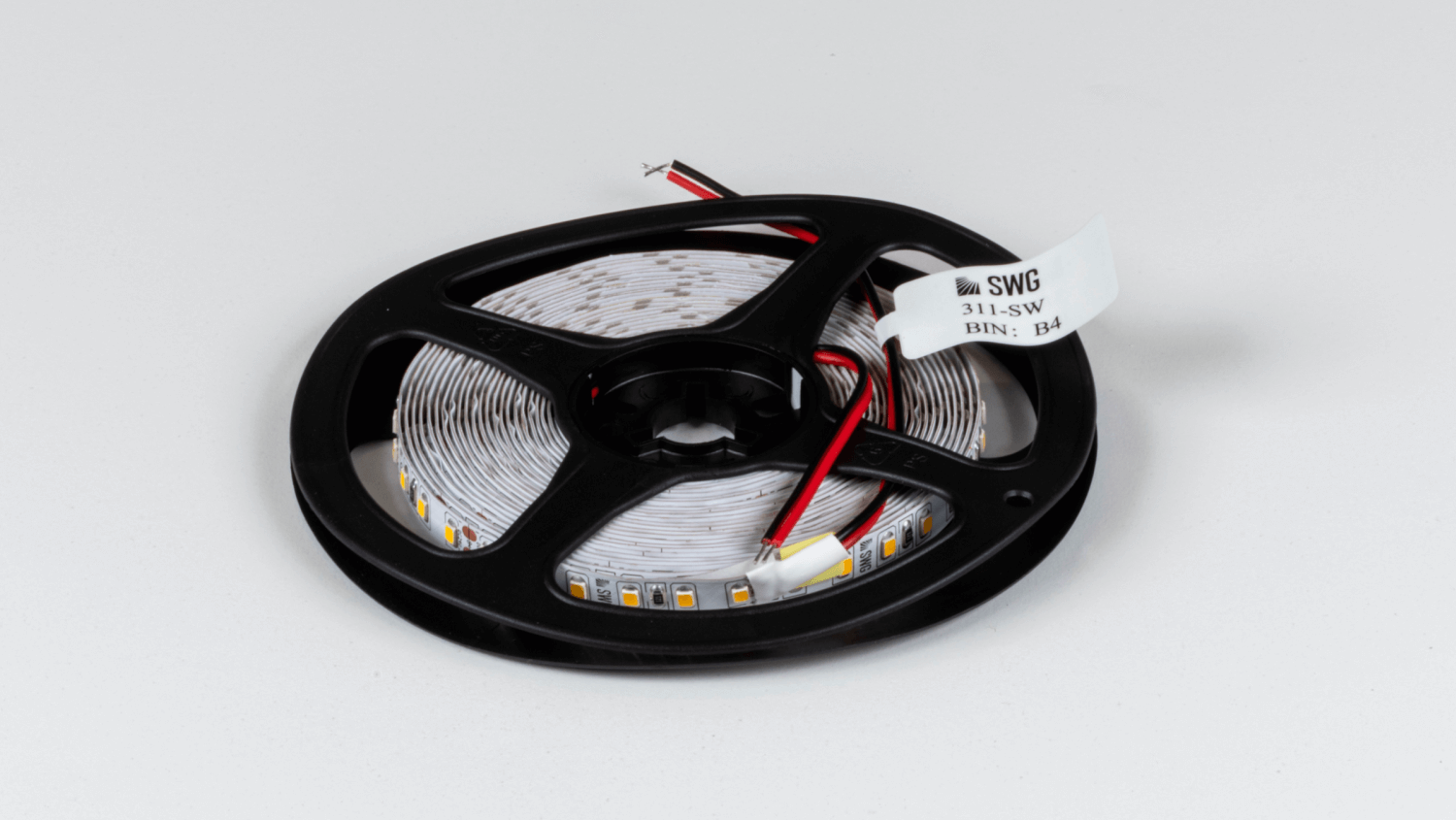 Светодиодная лента 2835, 120 LED/м, 9,6 Вт/м, 24В , IP20, 3M, Цвет: Теплый белый, SWG2120-24-9.6-WW-M — изображение 2