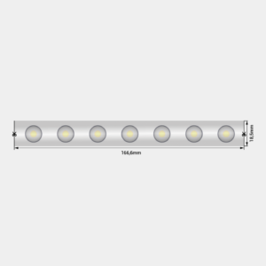 Светодиодная лента wall washer 5050, 42 LED/м, 6,2 Вт/м, 24В , IP67, Цвет: РГБ, SWG-542-24-RGB15-67