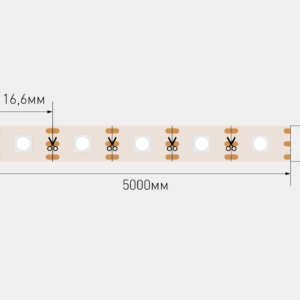 SPI RGB 12В IP20 9Вт/м 60 LED/м SMD5050 WS2815 SWG5PT60-12-9-WS2815RGB