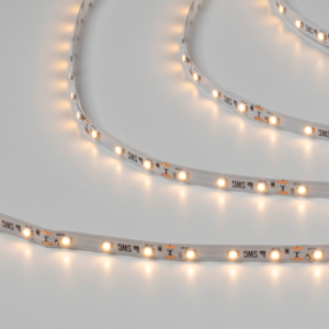 Светодиодная лента 3528, 60 LED/м, 4,8 Вт/м, 12В , IP20, Цвет: Теплый белый, SWG360-12-4.8-WW-M