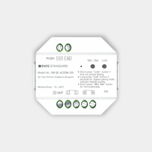 Универсальный диммер TRIAC 220В, Zigbee 3.0 + 2.4G + Push