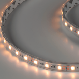 Светодиодная лента 5050, 60 LED/м, 14,4 Вт/м, 12В , IP66, Цвет: Теплый белый, SWG560-12-14.4-WW-66-M