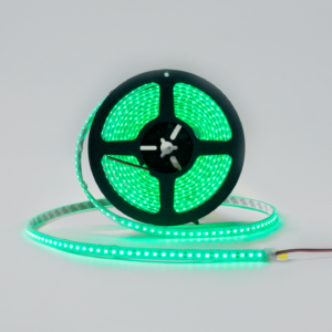 Светодиодная лента 3528, 120 LED/м, 9,6 Вт/м, 12В , IP66, Цвет: Зеленый, SWG3120-12-9.6-G-66-M