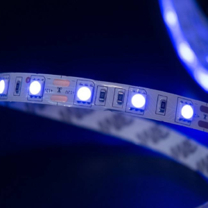 Светодиодная лента 5050, 60 LED/м, 14,4 Вт/м, 12В , IP20, Цвет: Синий, SWG560-12-14.4-B-M
