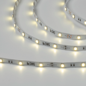 Светодиодная лента 5050, 30 LED/м, 7,2 Вт/м, 12В , IP20, Цвет: Нейтральный белый, SWG530-12-7.2-NW-M