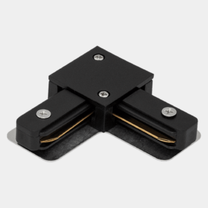 L коннектор для трековых систем, черный,CN2-BL-L