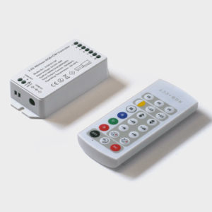 Контроллер RGB+CCT, 2.4G с пультом, 21 кноп., DC12/24V, 