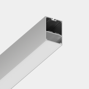 Подвесной/накладной алюминиевый профиль Design LED LS 4970, 2500 мм, анодированный, LS.4970-R