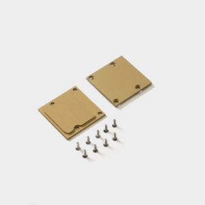 Заглушки LS3535-GD-ECS-AL-R- для профиля LS3535 аннод золото, (комплект, 2 шт)