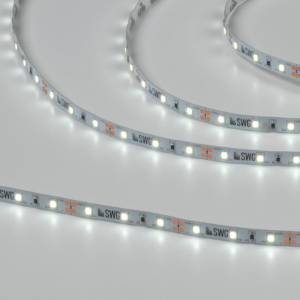 Светодиодная лента 2835, 60 LED/м, 4,8 Вт/м, 12В , IP20, 3M, Цвет: Холодный белый, SWG260-12-4.8-W-M