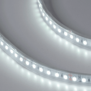 Светодиодная лента 3528, 120 LED/м, 9,6 Вт/м, 24В , IP66, Цвет: Холодный белый, SWG3120-24-9.6-W-66-M
