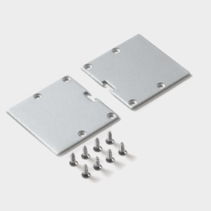 Комплект заглушек к профилю SWG PRO PS50, 2шт/комп, ECS-PS50-2