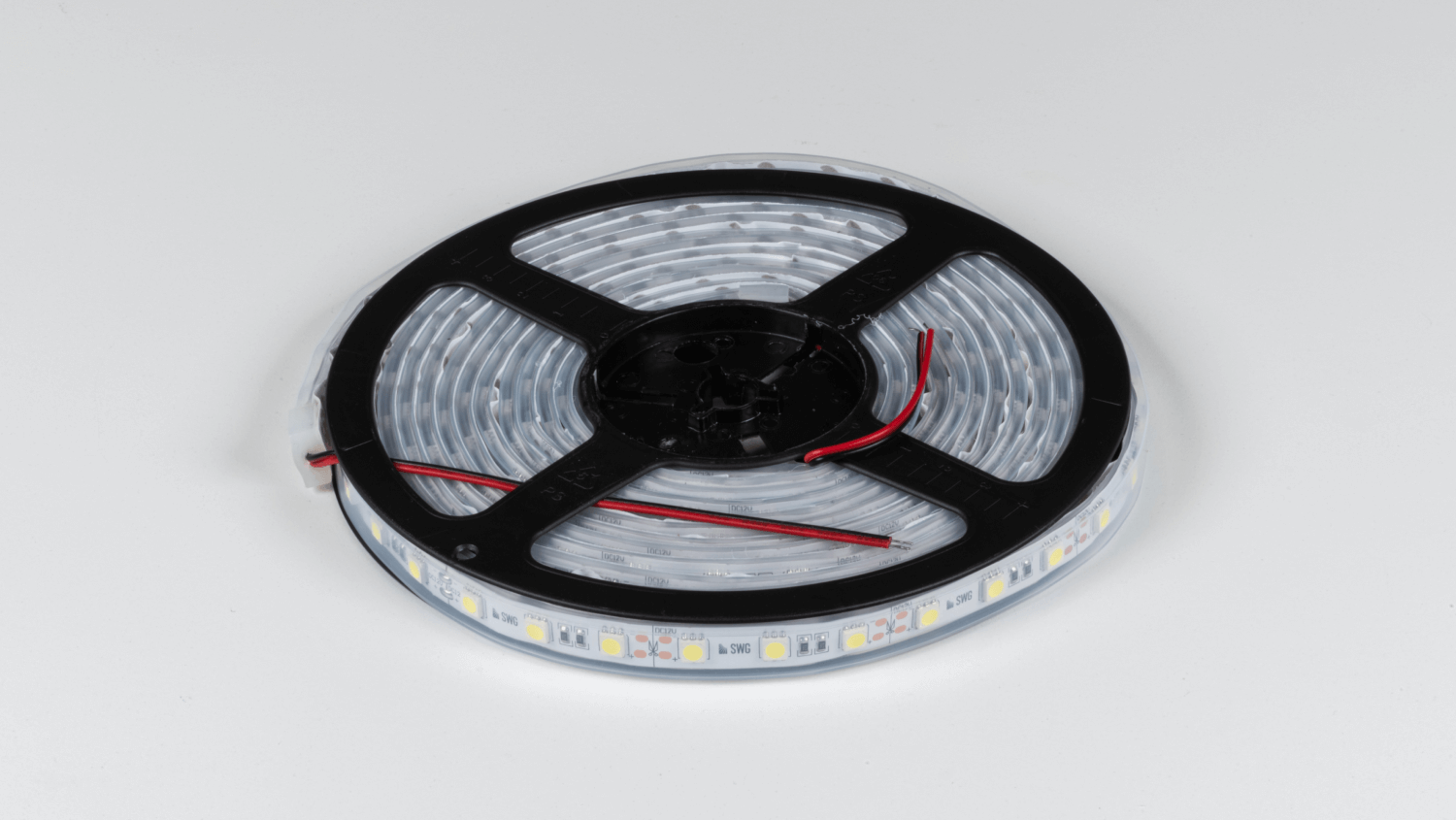 Светодиодная лента 5050, 60 LED/м, 14,4 Вт/м, 12В , IP66, Цвет: Ультра холодный белый, SWG560-12-14.4-UW-66-M — изображение 2