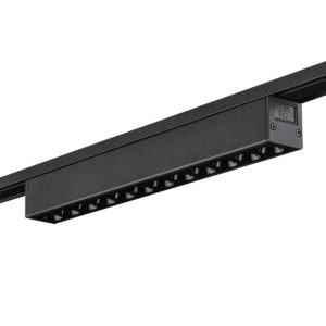 Светильник трековый SLIM, 48В 12W черный 2700-6000К, DL-SLIM-DRBL-12-CCT