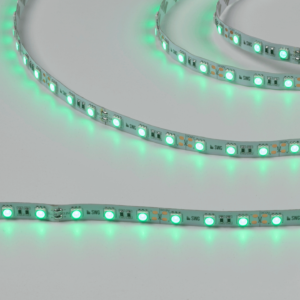 Светодиодная лента 5050, 60 LED/м, 14,4 Вт/м, 12В , IP20, Цвет: Зеленый, SWG560-12-14.4-G-M